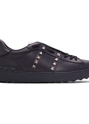 Valentino Rockstud Sneakers Birebir Deri Siyah 41