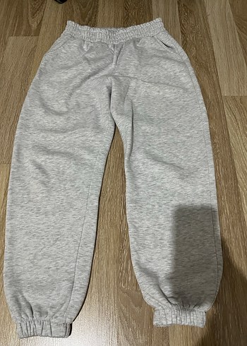 Gri Rahat Kesim Kadın Eşofman Altı - Görsel 2