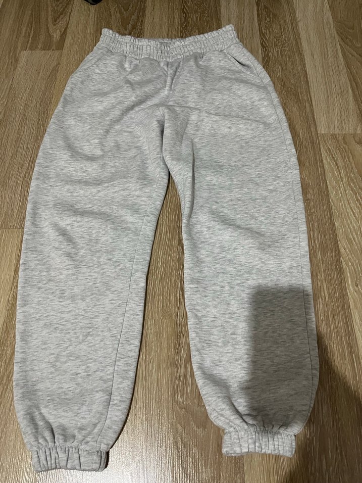 Gri Rahat Kesim Kadın Eşofman Altı - Görsel 2