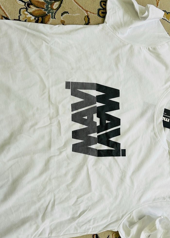 Mavi bb krem tişört - Görsel 2