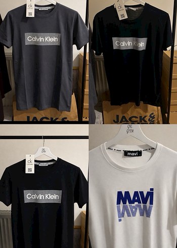 Calvin Klein Beyaz Erkek Tişört - Görsel 2