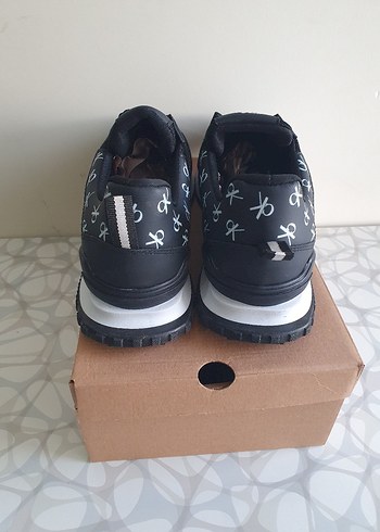 Siyah Erkek Spor Ayakkabı Velcro Bantlı - Görsel 3