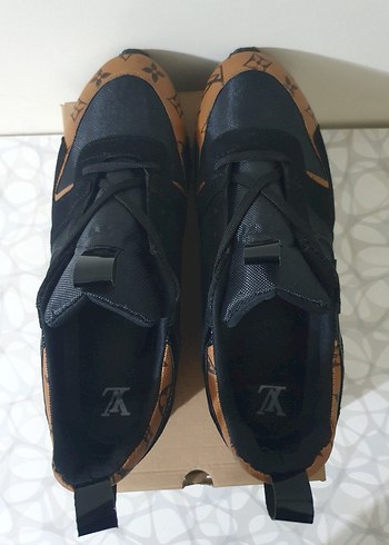 Kahverengi Yılan Desenli Erkek Spor Ayakkabı - Görsel 4