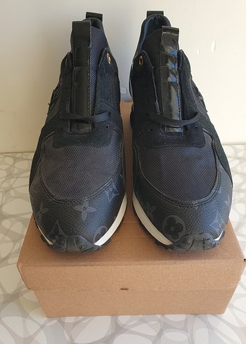 Siyah Erkek Spor Ayakkabı - Wedge Topuklu - Görsel 2