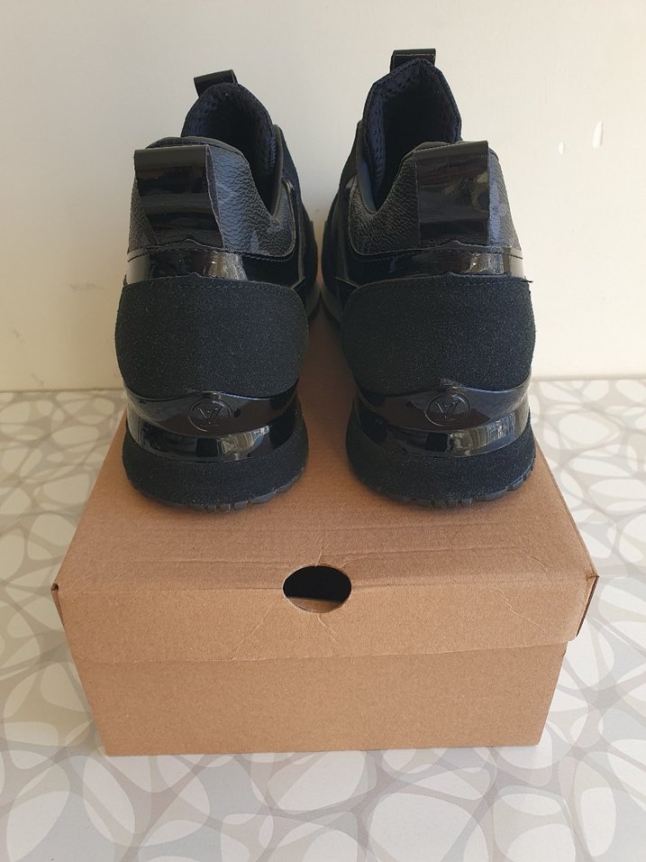 Siyah Erkek Spor Ayakkabı - Wedge Topuklu - Görsel 3