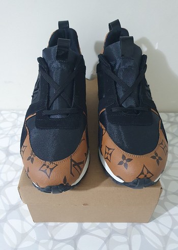 Erkek Kahverengi Yılan Desenli Dolgu Topuklu Spor Ayakkabı - Görsel 2