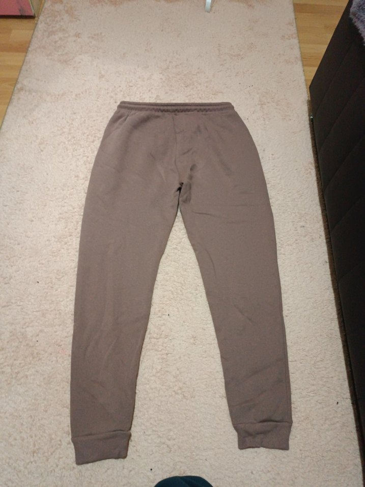 Kadın Kahverengi Rahat Kesim Eşofman Altı - Görsel 2