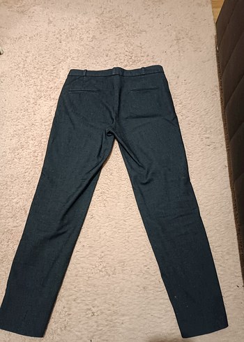 Gri Midi Denim Kadın Pantolon - Görsel 2