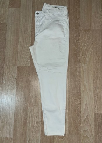 Beyaz Kadın Skinny Pantolon - Görsel 2