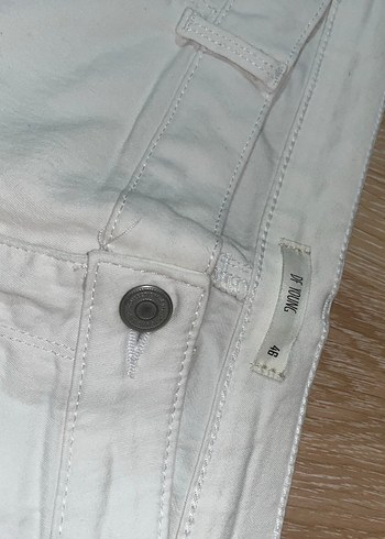 Beyaz Kadın Skinny Pantolon - Görsel 5