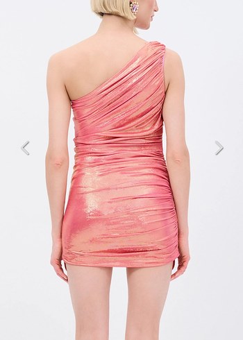 Adl Mert Aslan Büzgülü Örme Elbise - Görsel 2