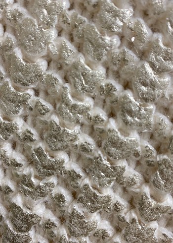 Beyaz Örme Kadın Kazak - Görsel 5