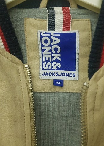 Bej Erkek Çocuk Fermuarlı Ceket - Görsel 3