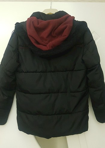 Erkek Siyah Sokak Stili Düğmeli Ceket - Görsel 2