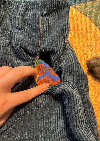 Vintage kadın şort - Görsel 2