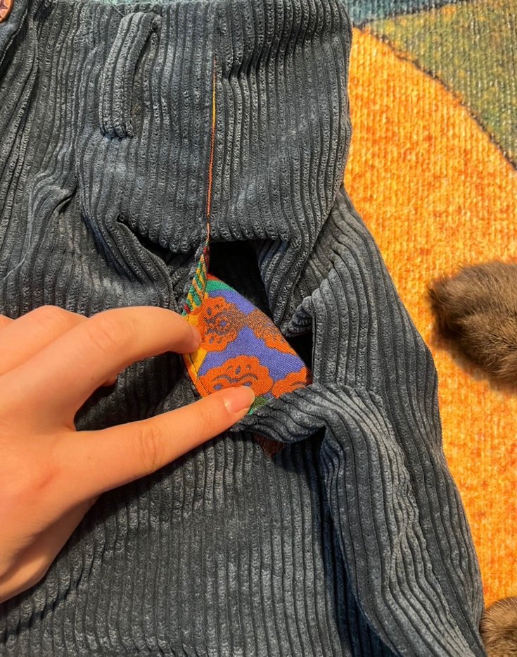 Vintage kadın şort - Görsel 2