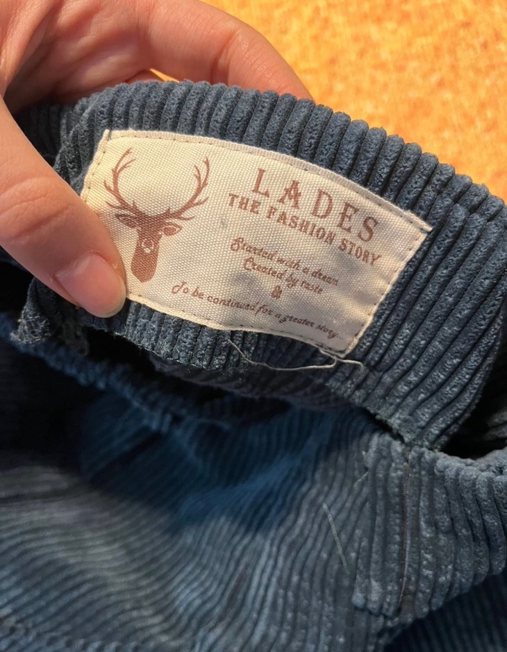 Vintage kadın şort - Görsel 3