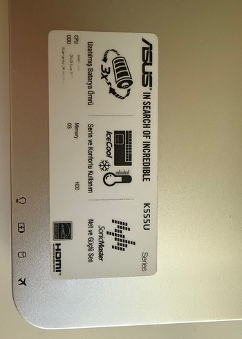 ASUS K555U i5 - Görsel 7