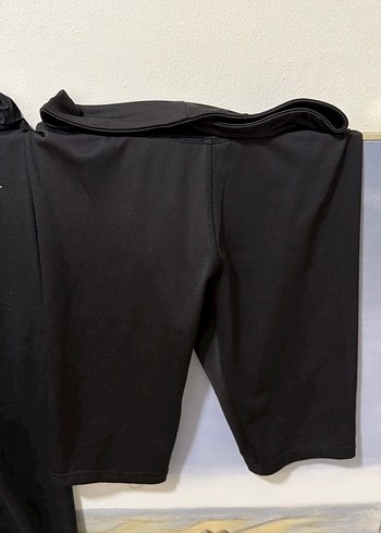 Siyah Dikişsiz Spor Tayt - Görsel 5