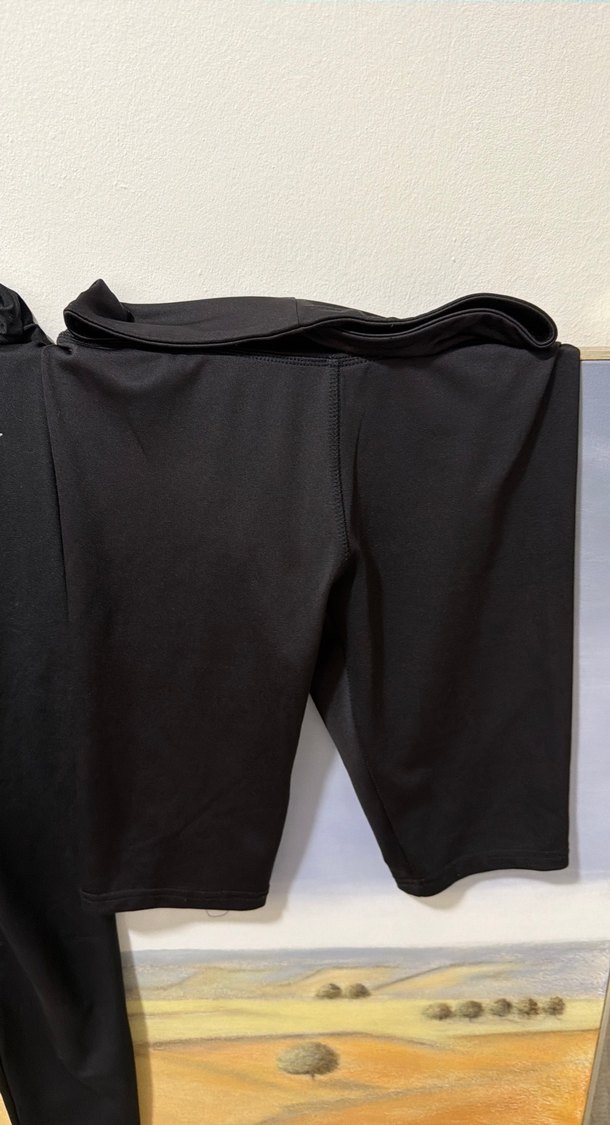 Siyah Dikişsiz Spor Tayt - Görsel 5