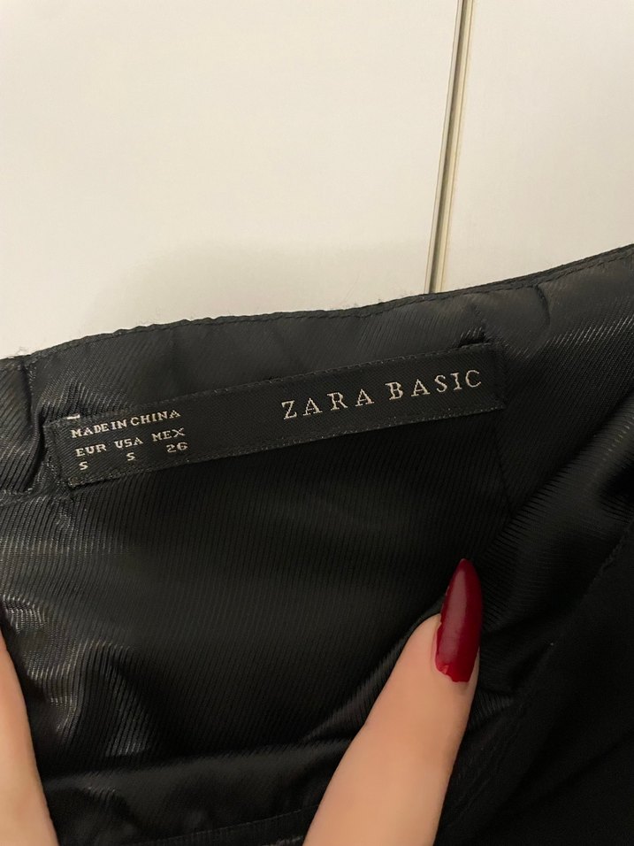 Siyah Straplez Pilili Mini Gotik Elbise - Görsel 2