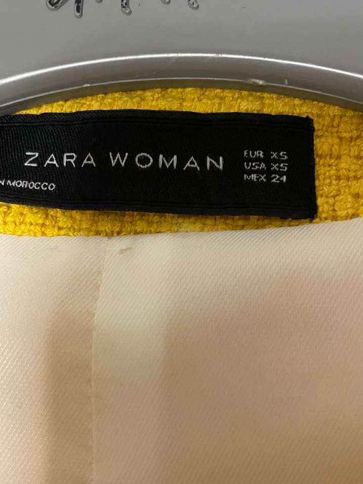 Sarı Kadın Ceket Düğmeli - Görsel 3