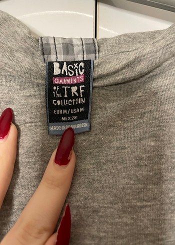 Gri Kareli Düğmeli Kadın Ceket - Görsel 2