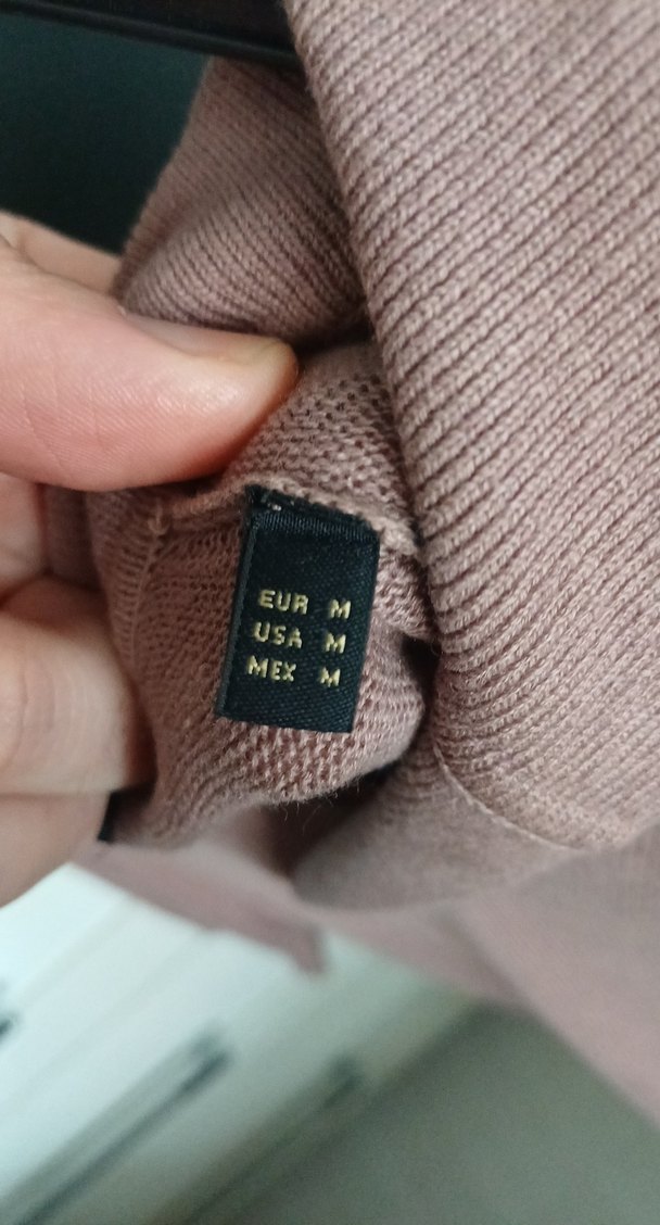 Erkek Bej V Yaka Örme Polo Tişört - Görsel 3