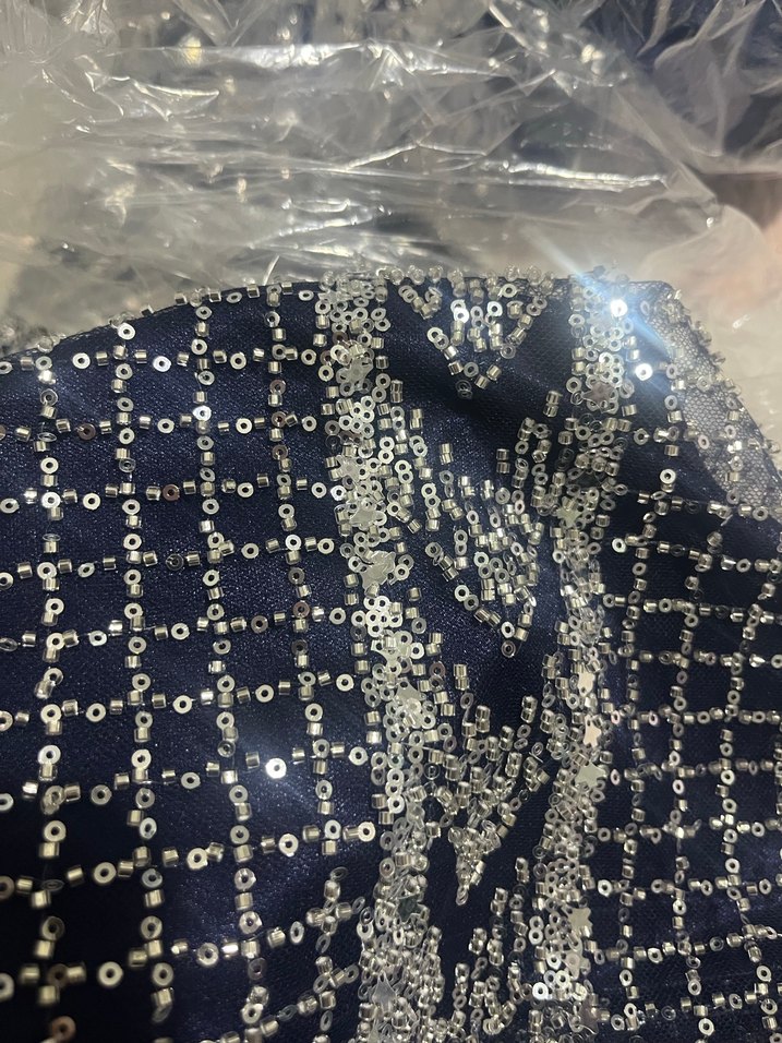 Gri Yılan Desenli Uzun Drapeli Kadın Elbise - Görsel 5