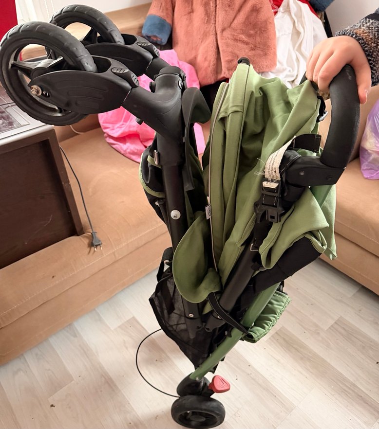 Tripper Pastel Yeşil Bebek Arabası - Görsel 3