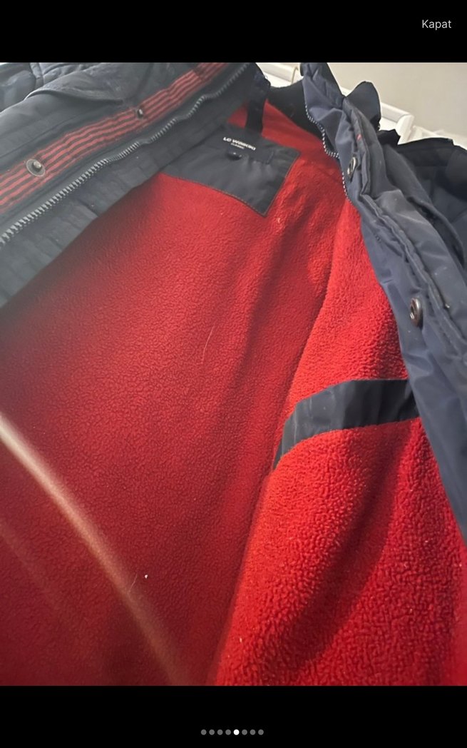 Siyah Fermuarlı Erkek Midi Mont - Görsel 4