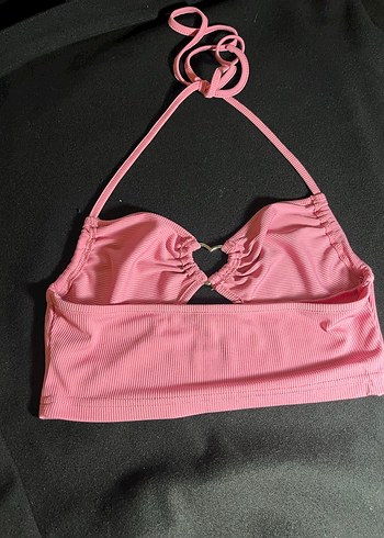 Pembe Strappy Mini Büstiyer y2k - Görsel 2