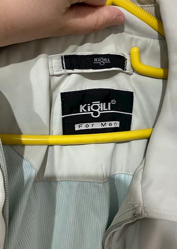 Gri UNISEX Midi Ceket, Fermuarlı, Rahat Kesim KİĞILI ORJ. - Görsel 2