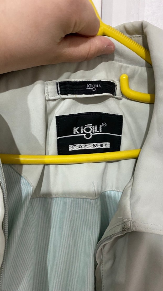 Gri UNISEX Midi Ceket, Fermuarlı, Rahat Kesim KİĞILI ORJ. - Görsel 2