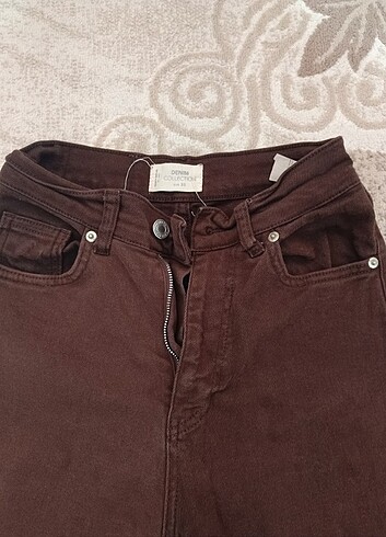 Kahverengi wide leg