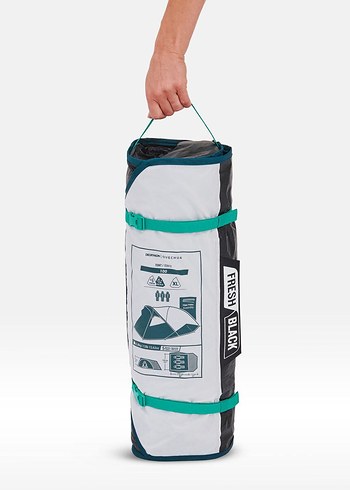 3 Kişilik Kamp Çadırı - Fresh & Black - Görsel 2