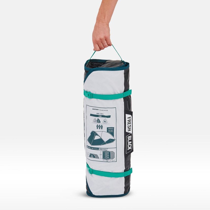 3 Kişilik Kamp Çadırı - Fresh & Black - Görsel 2