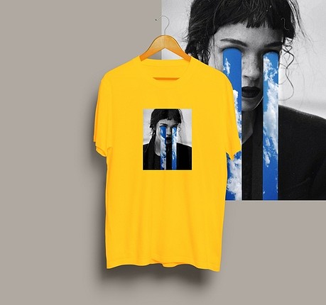 Baskılı t-shirt modelleri American vintage tasarım