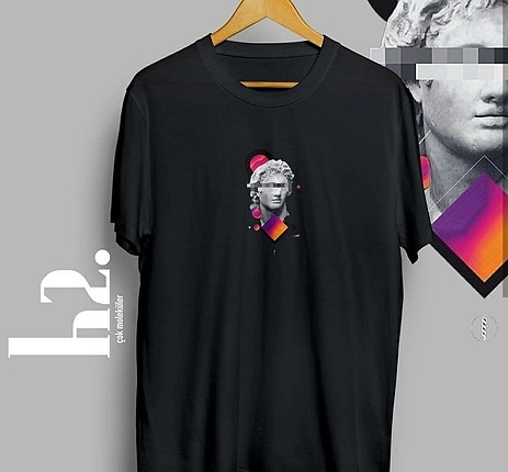 Baskılı t-shirt modelleri American vintage tasarım