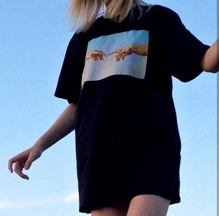 Baskılı tasarım t-shirt