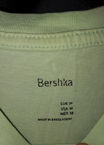 ZARA Oversize Yeşil M Beden Tşört - Görsel 4