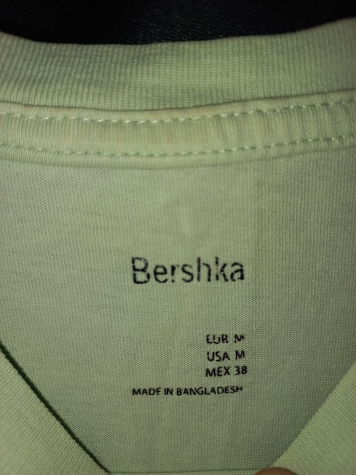 ZARA Oversize Yeşil M Beden Tşört - Görsel 4