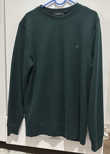 Koyu Yeşil Erkek Sweatshirt - Görsel 3