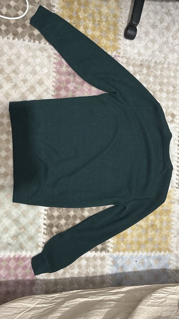 Koyu Yeşil Erkek Sweatshirt - Görsel 2