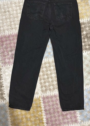 Erkek baggy siyah pantolon - Görsel 2