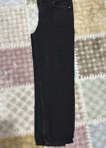 Erkek baggy siyah pantolon - Görsel 4