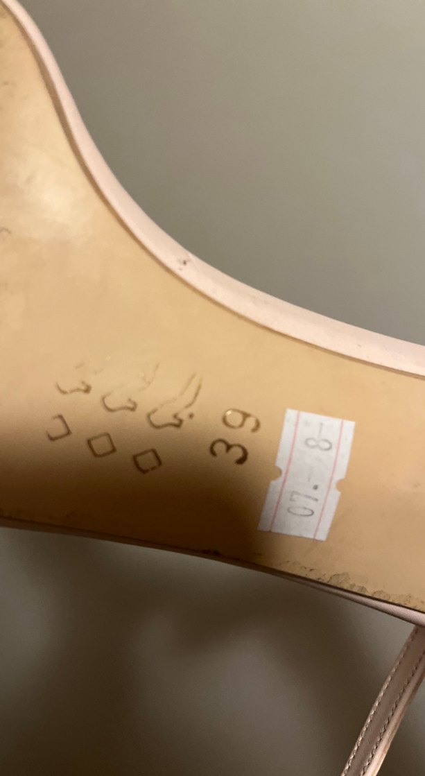 Pudra Pembe Bantlı Topuklu Kadın Ayakkabı - Görsel 3