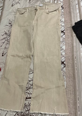 Bej Kadın Pantolon - Görsel 2