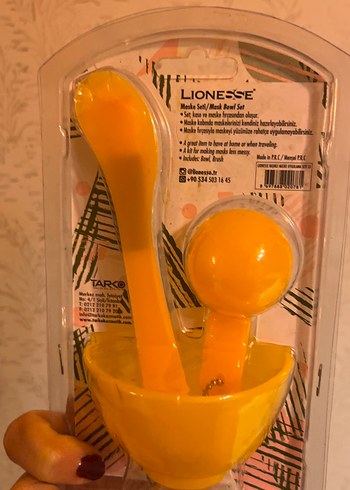 Lionesse Turuncu Maske Kase Seti - Görsel 2