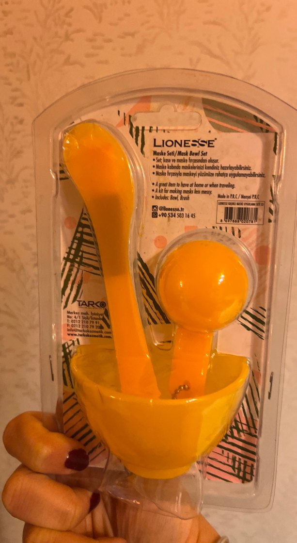 Lionesse Turuncu Maske Kase Seti - Görsel 2